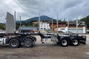 Semirimorchio trasporto tronchi Gsodam