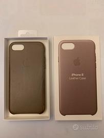 Cover originale Apple in pelle per iPhone 8