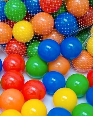 98 Palline colorate per piscina bambini da 5.5 cm