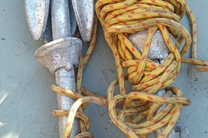 2 ancore ad ombrello barca