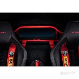 Roll bar rosso Alfa Romeo Giulia GTAm