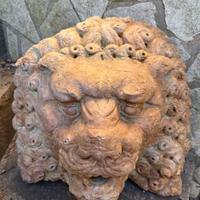 Fontana Mascherone in Marmo Rosso Veronese