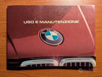 libretto uso e manutenzione BMW 316 318i 320i 323i