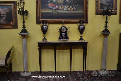 Console in mogano anni 50 Mid-Century