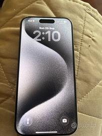 Iphone 15 Pro 256 giga bianco