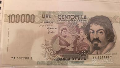 100mila lire non circolate