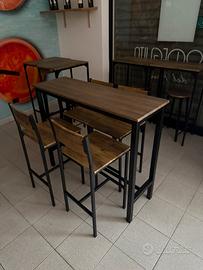 Tavoli, sedie, sgabelli per attivita’