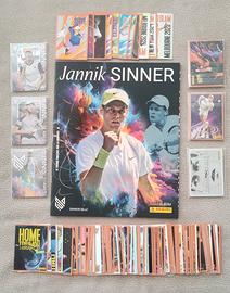 Jannik Sinner Panini 2025 Album Vuoto + Set + Card