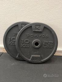 Coppia disco 10kg in ghisa palestra 28mm CORENGHT