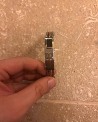 Uomo Acciaio Inossidabile Bracciale a Croce