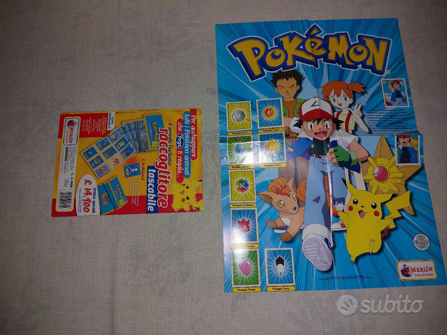 Album pokemon serie 2 Merlin completo con poster - Collezionismo In vendita  a Milano