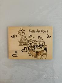 Festa dei nonni targhetta