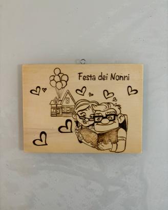 Festa dei nonni targhetta