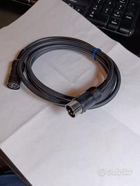 Cavo HiFi DIN 5 poli 1,5m schermato