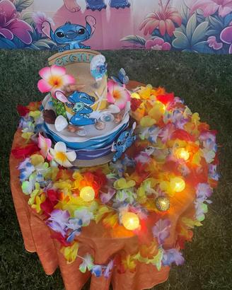 kit festa bambini tema Stitch