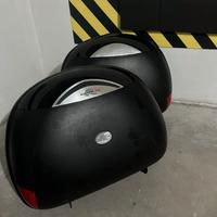 Coppia valigie laterali Kappa