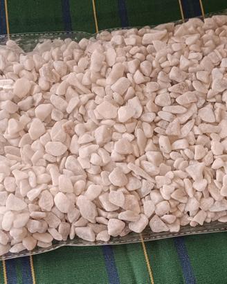 Granulato sassolini marmo bianco Carrara 