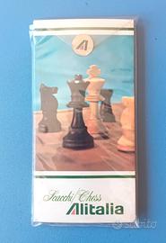 Raro Set Scacchi da Viaggio Alitalia '60 /  '70