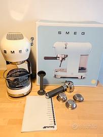 SMEG ECF02 macchina caffé crema come nuova