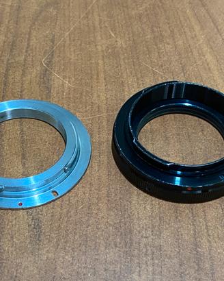 Coppia di anelli T2 per Canon