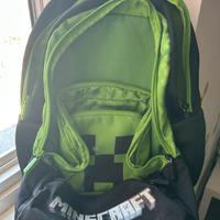 Zaino scuola Minecraft