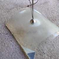 lampadario curvo Murano 