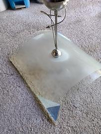 lampadario curvo Murano 