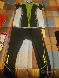 Completo ciclismo con salopette tg.L