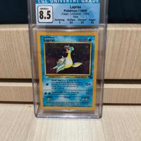 Pokémon Lapras Holo 10/62 Fossil Set 1999 -CGC 8.5