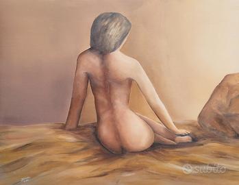 Nudo olio su tela