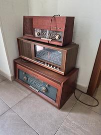 radio e giradischi antichi