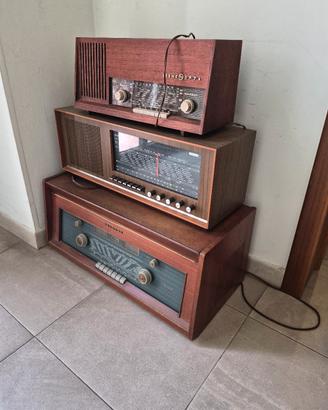 radio e giradischi antichi