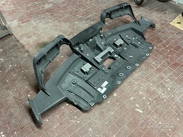 Deflettore diffusore posteriore ferrari 488 pista
