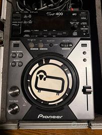 CASE DJ PIONEER 2x CDJ 400 + DJM 500