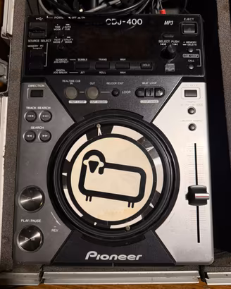 CASE DJ PIONEER 2x CDJ 400 + DJM 500