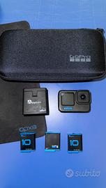 GoPro HERO 10 black + kit accessori
