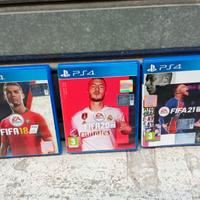 GIOCHI PS4 FIFA 18/20/21