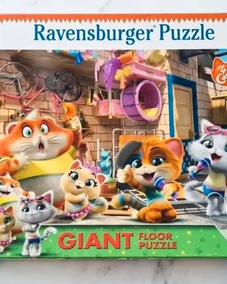 Puzzle Giant 44 Gatti Ravensburger 60 Pezzi69x49cm