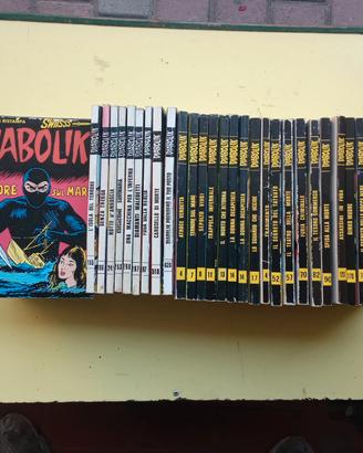 Fumetti DIABOLIK R e SWIISSS a 35 cent. l'uno