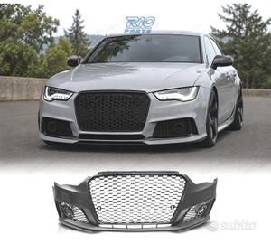 PARAURTI ANTERIORE AUDI A3 8V 12-16 LOOK RS3 NERO 