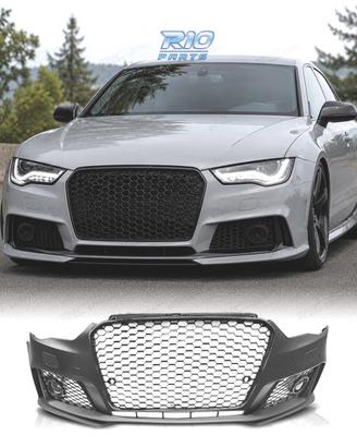PARAURTI ANTERIORE AUDI A3 8V 12-16 LOOK RS3 NERO 