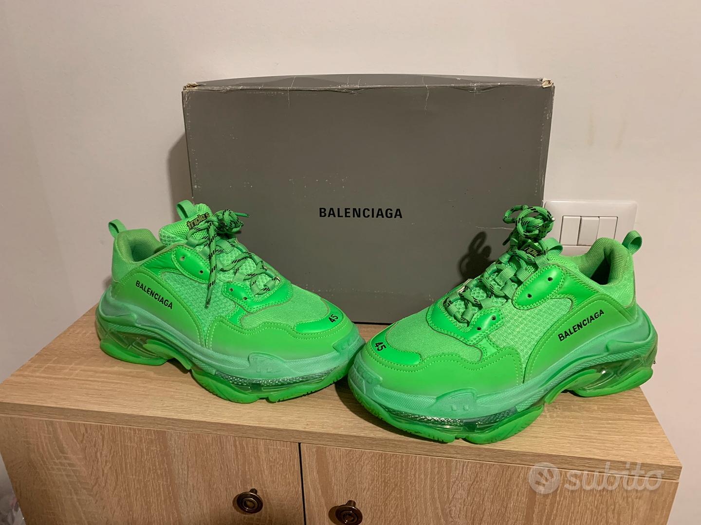 Balenciaga triple discount s azzurre