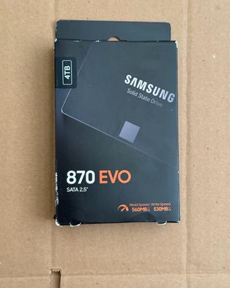 SSD Samsung 870 EVO 4TB