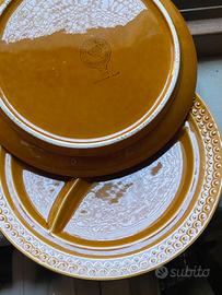 Piattini borgognona- pinzimonio ceramica artistica