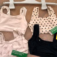 Stick 4 top bambina Benetton 120/130 nuovi