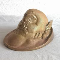 Miniatura cappello alpino in ottone