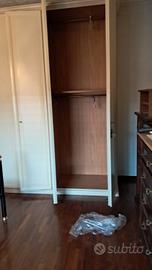 armadio bianco laccato 