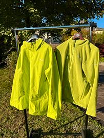 Completo Salewa: impermeabile + pile XXL