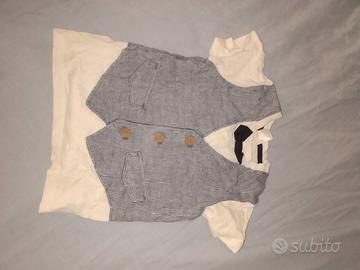 t shirt 18-24 mesi eur 86 disegno smoking