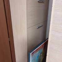 Scarpiera A RIBALTA ROVERE CHIARO - 4 ANTE GRANDI